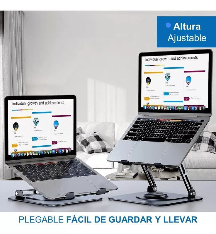 Soporte Base Notebook Ajustable Giratorio 360 Laptop  Jer-4