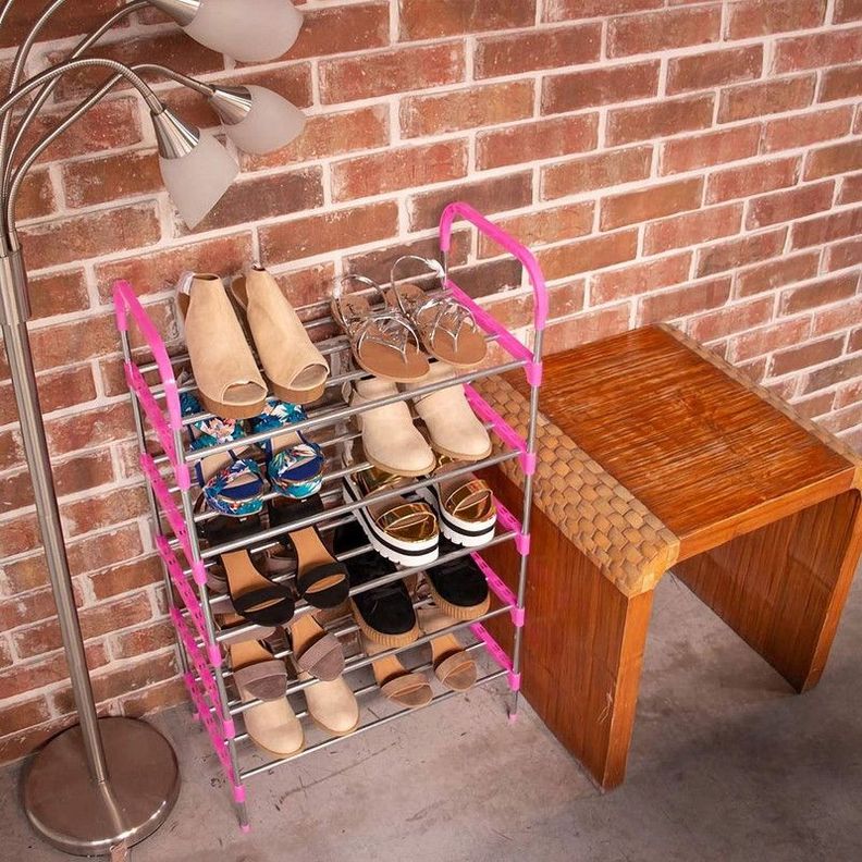 Organizador Zapatera 5 Niveles Practico Hogar Resistente Lau-1