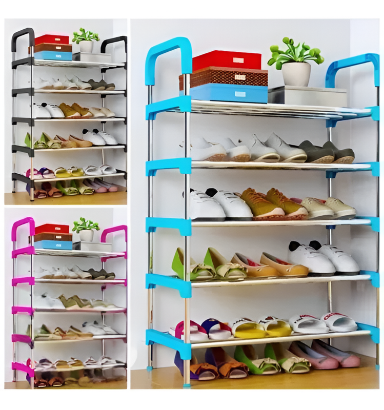 Organizador Zapatera 5 Niveles Practico Hogar Resistente Lau-2
