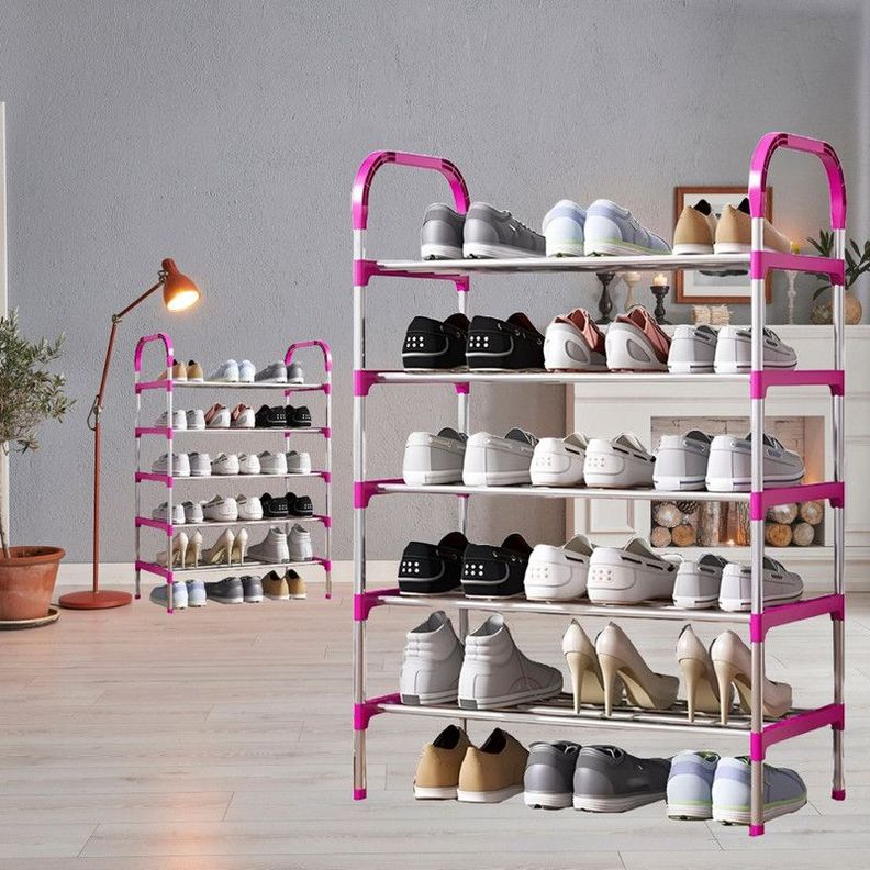 Organizador Zapatera 5 Niveles Practico Hogar Resistente Lau-4