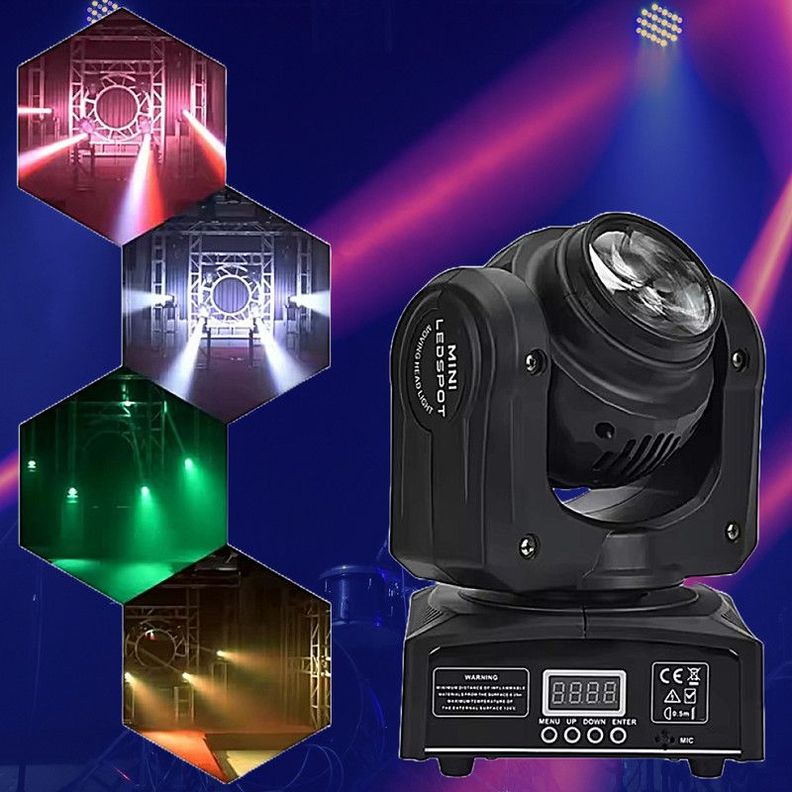 Luz Escenario Doble Cara Luces Cabeza móvil Indicador Rondon-9