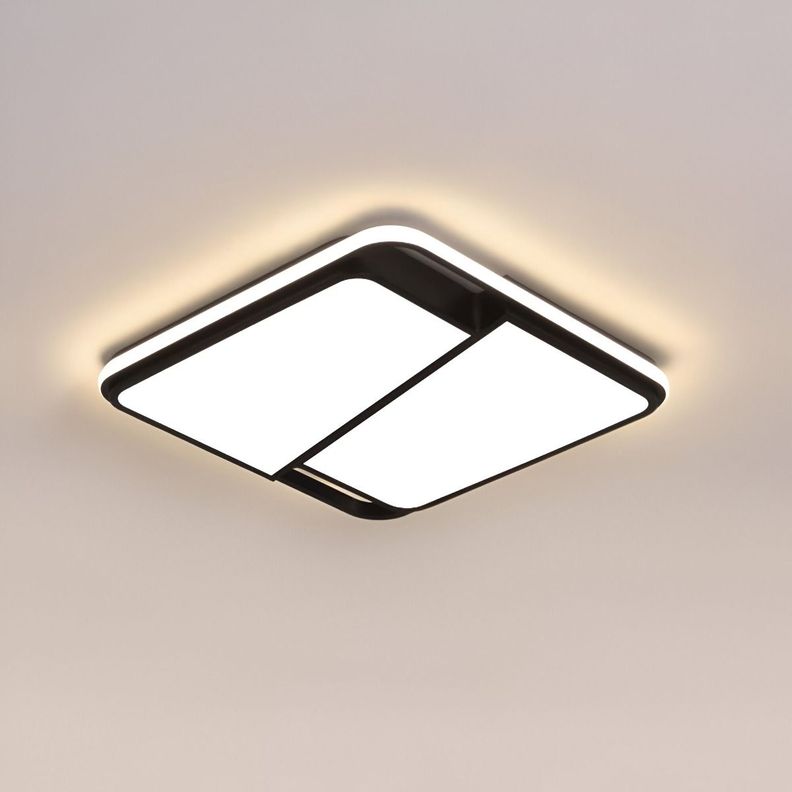 LÁMPARA DE TECHO LED Acrílica Ultrafina Montaje Empotrado-0