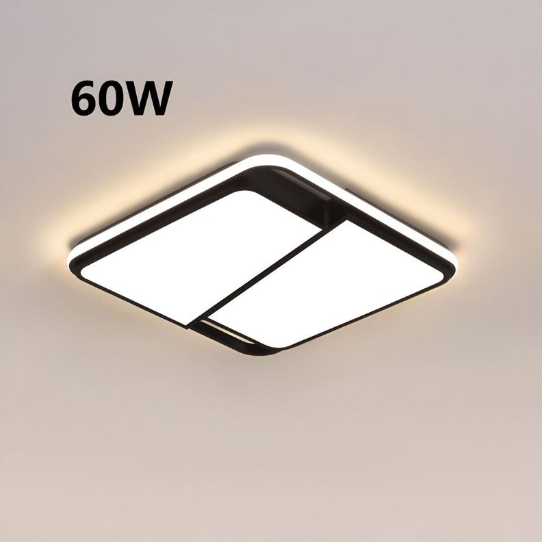 LÁMPARA DE TECHO LED Acrílica Ultrafina Montaje Empotrado-1