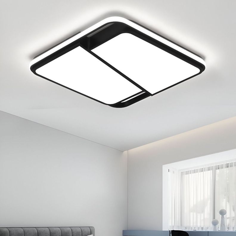 LÁMPARA DE TECHO LED Acrílica Ultrafina Montaje Empotrado-3