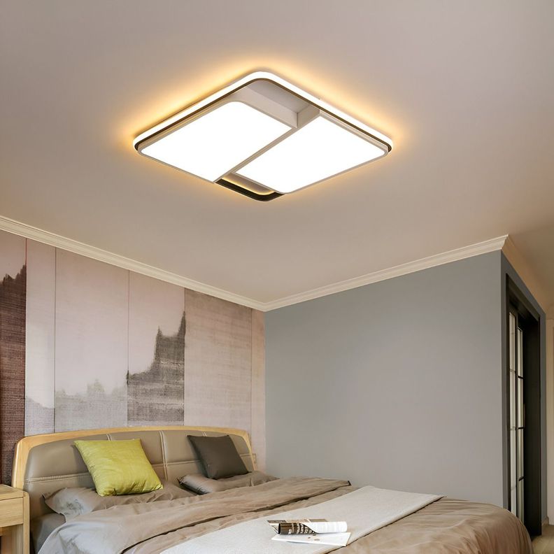 LÁMPARA DE TECHO LED Acrílica Ultrafina Montaje Empotrado-5