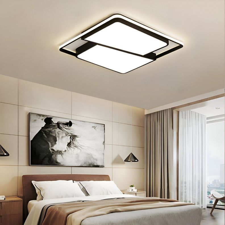 LÁMPARA DE TECHO LED Acrílica Ultrafina Montaje Empotrado-6