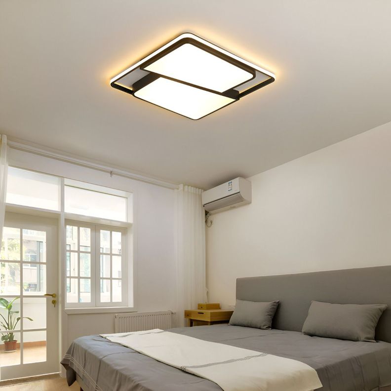 LÁMPARA DE TECHO LED Acrílica Ultrafina Montaje Empotrado-7