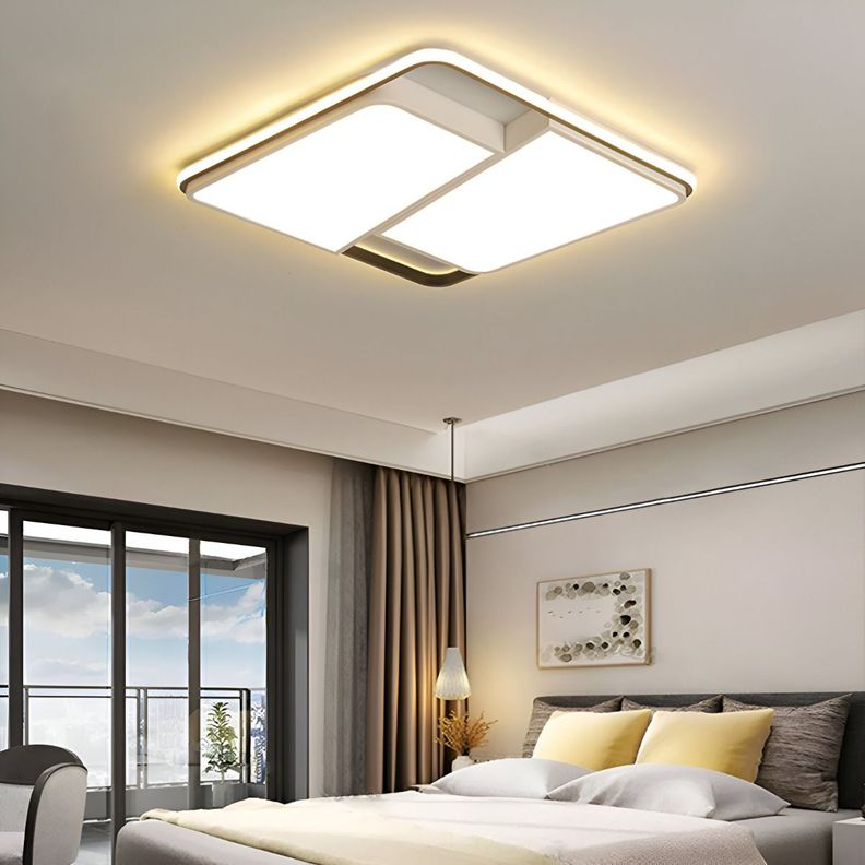 LÁMPARA DE TECHO LED Acrílica Ultrafina Montaje Empotrado-8