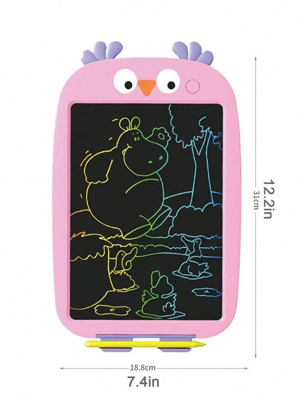 Pizarra MagicaTablet Led Plumon Niños Diseños Dibujos Lau-6