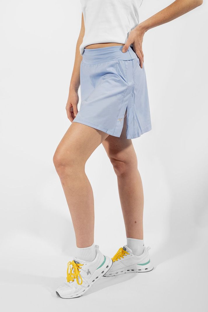 Falda Deportiva Move Fit Mujer Korde Celeste-1