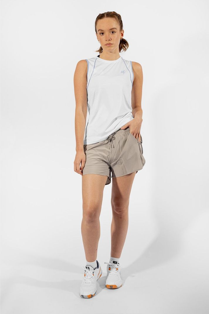 Short Deportivo Flow Fit Korde Gris-3