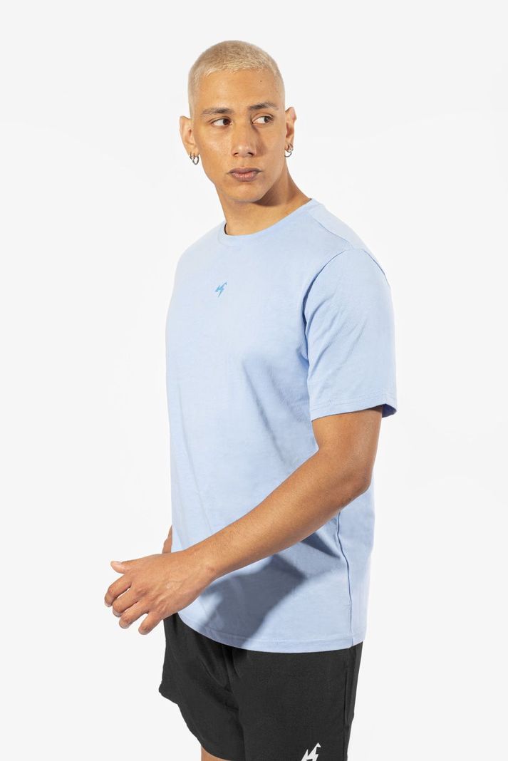 Polera Deportiva PureFit Hombre Korde Celeste-1
