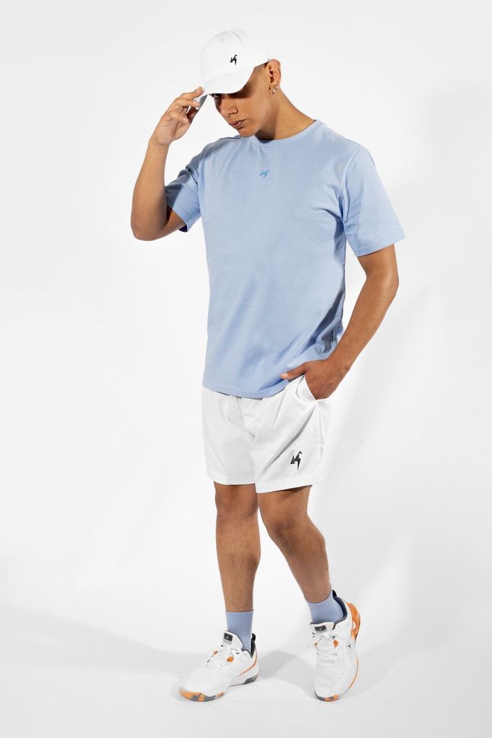 Polera Deportiva PureFit Hombre Korde Celeste-3