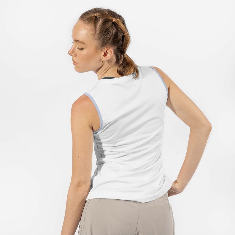 Camiseta Deportiva Active Mujer Korde Blanco-1