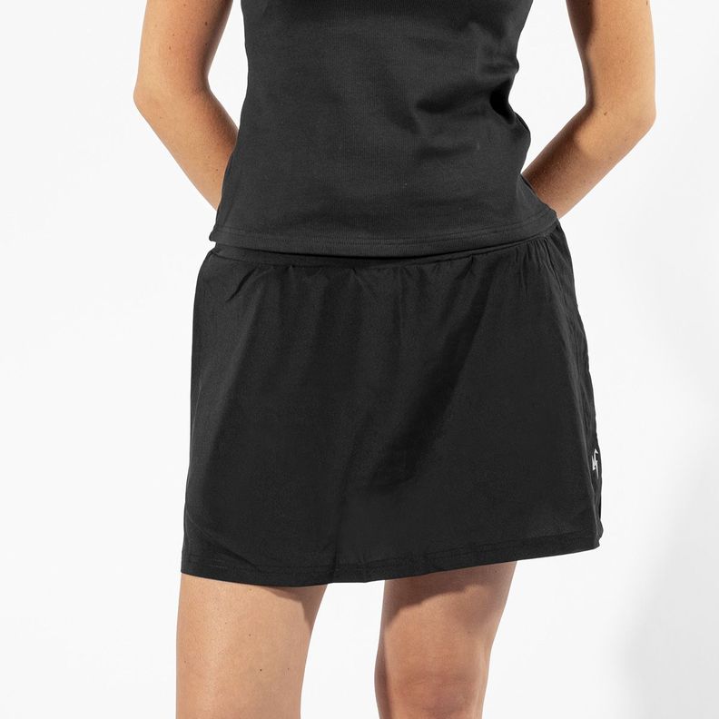 Falda Deportiva Move Fit Mujer Korde Negro-0