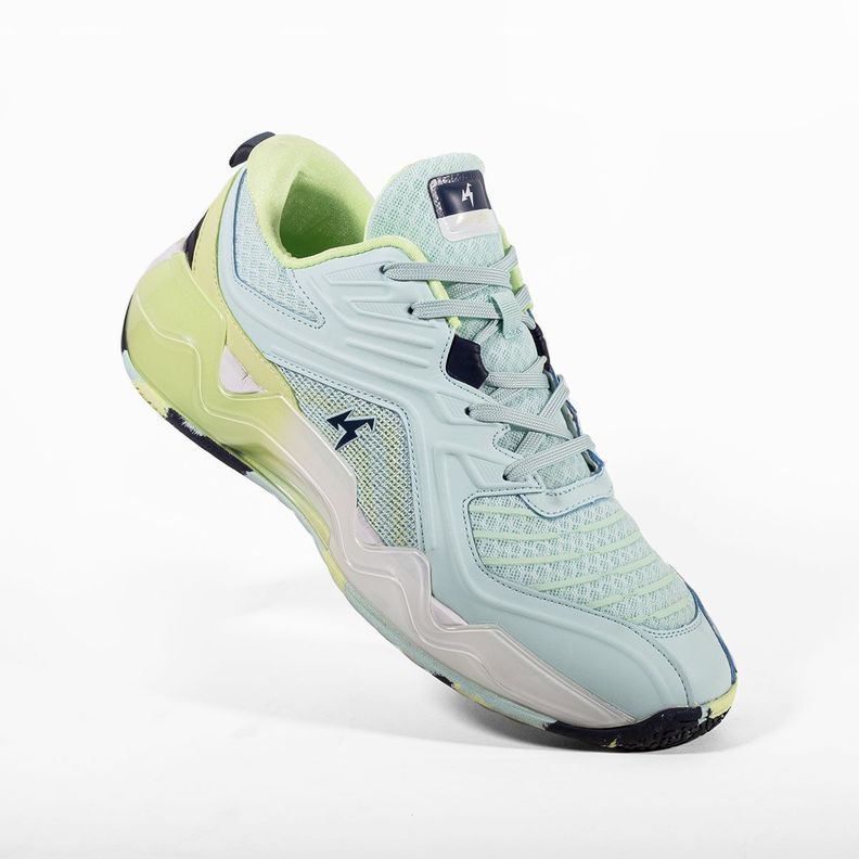 Zapatilla Padel Reverse Korde Verde-Celeste-0