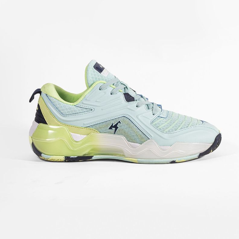 Zapatilla Padel Reverse Korde Verde-Celeste-1