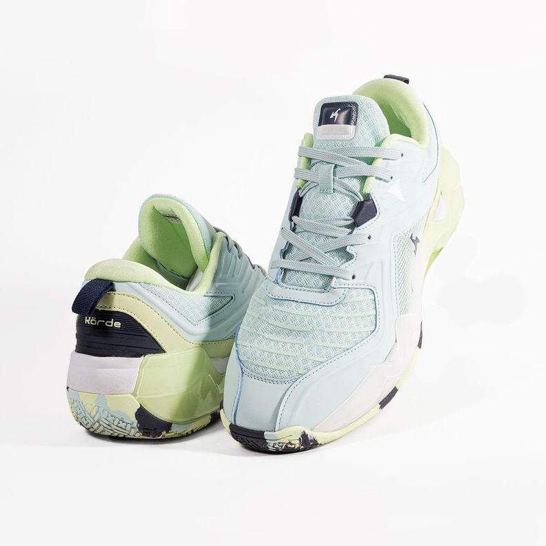 Zapatilla Padel Reverse Korde Verde-Celeste-3