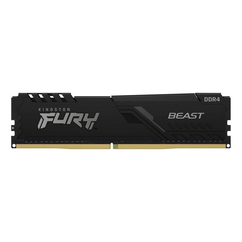 Memoria RAM DDR4 2666MHz 8GB Kingston Fury Beast Black DIMM-2