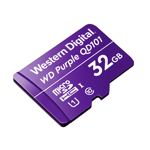 Tarjeta MicroSD 32GB Western Digital Purple Vigila-1