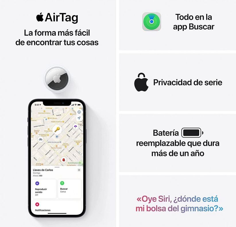 Apple AirTag 4 unidades-2