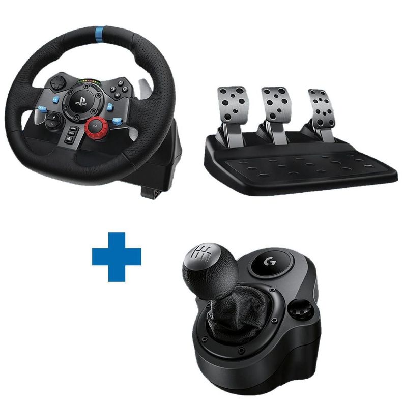 Volantes y pedales Logitech G29 Driving Force para PC/ PS4/ PS5-0