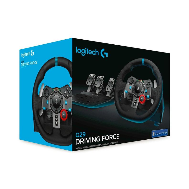 Volantes y pedales Logitech G29 Driving Force para PC/ PS4/ PS5-3