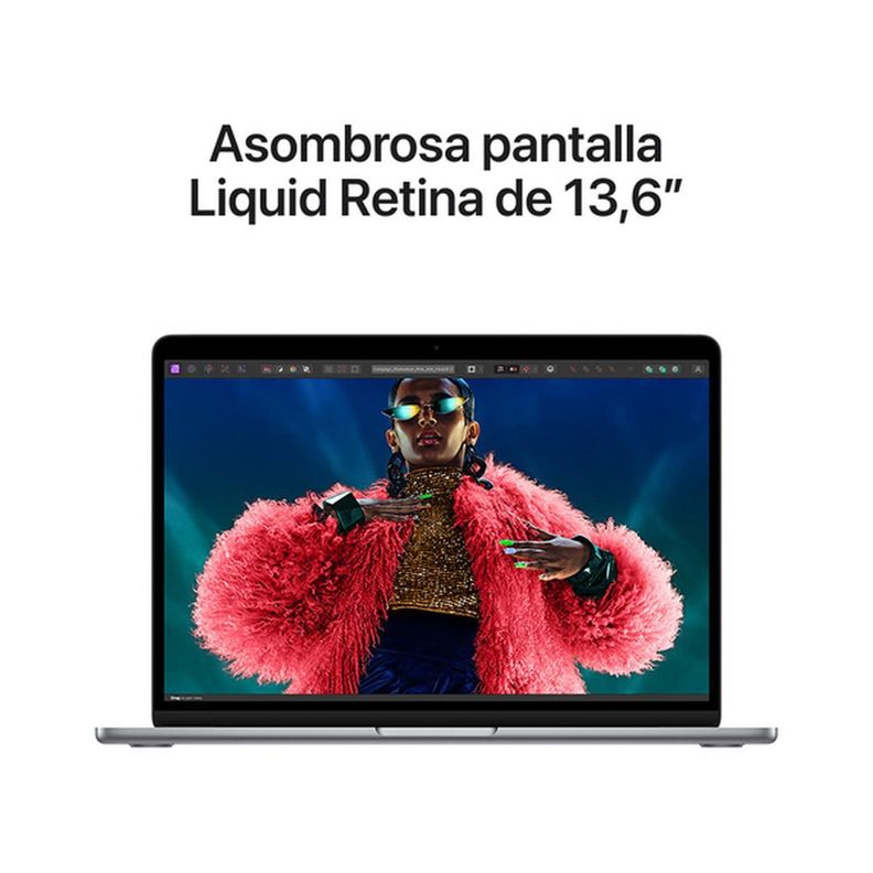 Apple MacBook Air 13" M3 8GB RAM 256GB SSD Gris Espacial-4