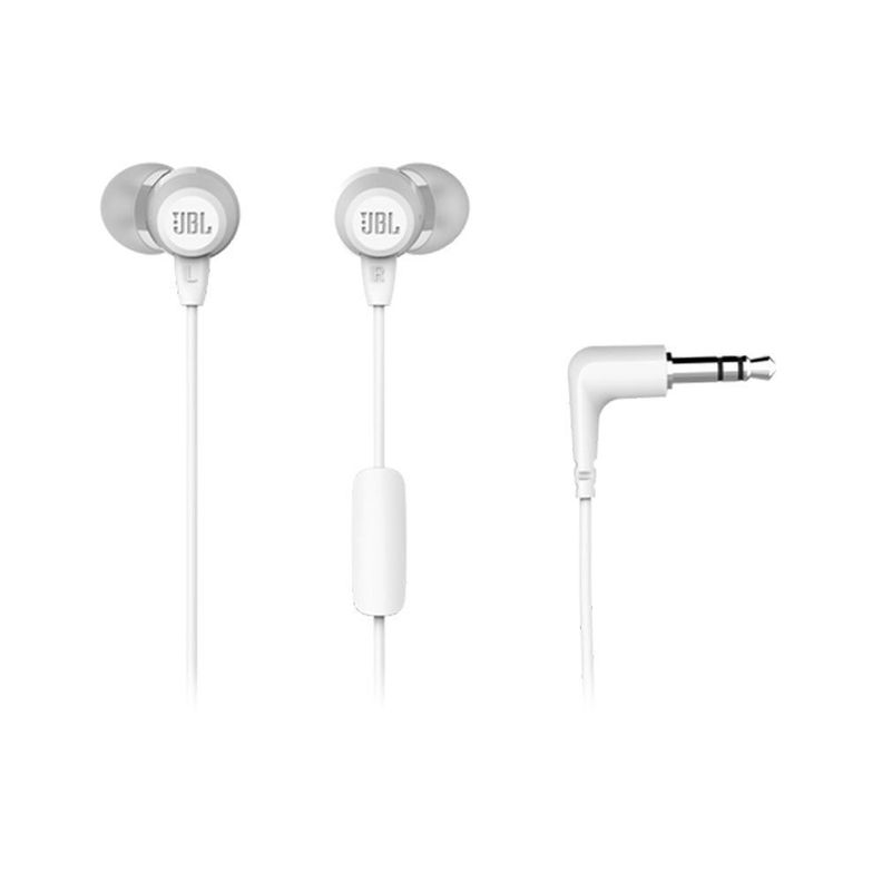 Audífonos JBL C50HI In-Ear Con Manos Libres Blanco-0
