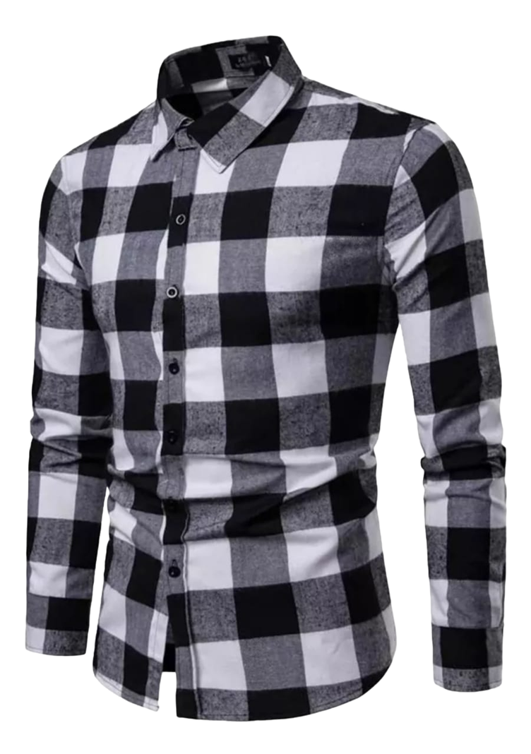 Camisa a Cuadros para Hombre-2