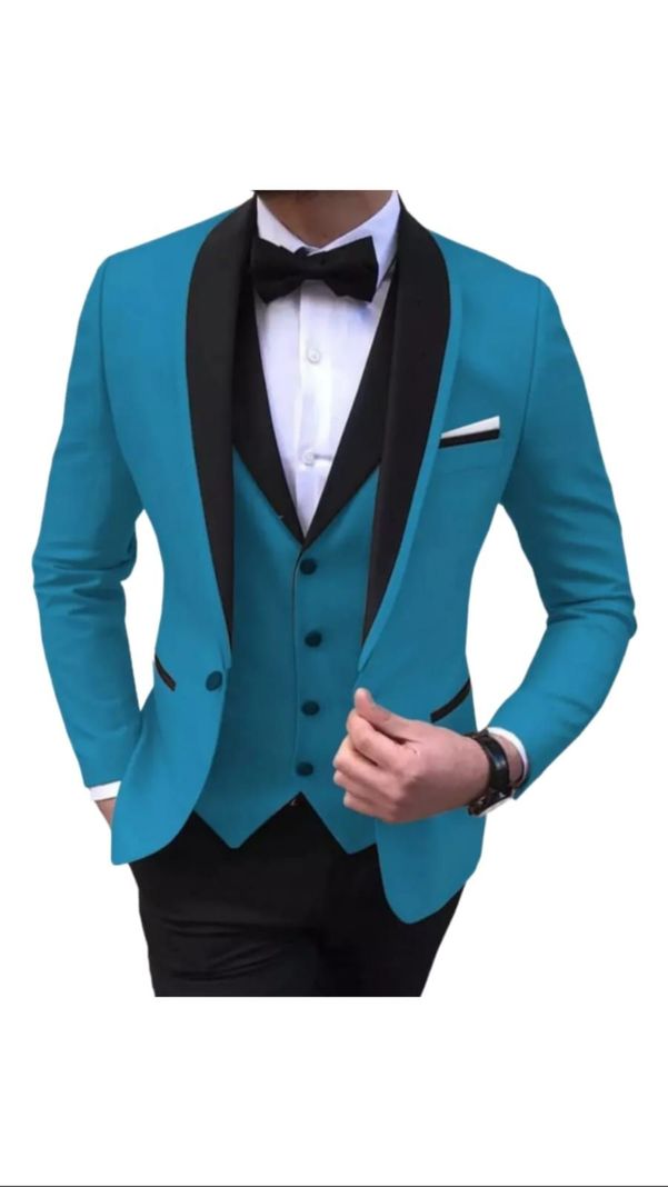 Esmoquin de 4 Piezas para Hombre Fino-1