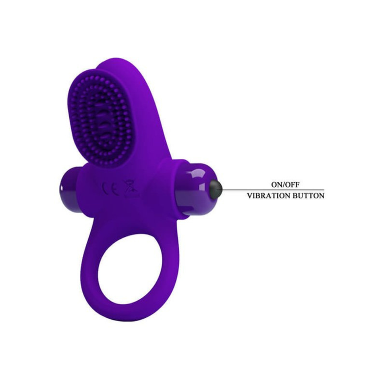 ANILLO VIBRADOR CON ESTIMULACION COCK RING II -2