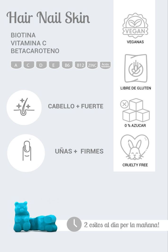 Biotina X 2 Meses, Vitaminas Para el cabello-2