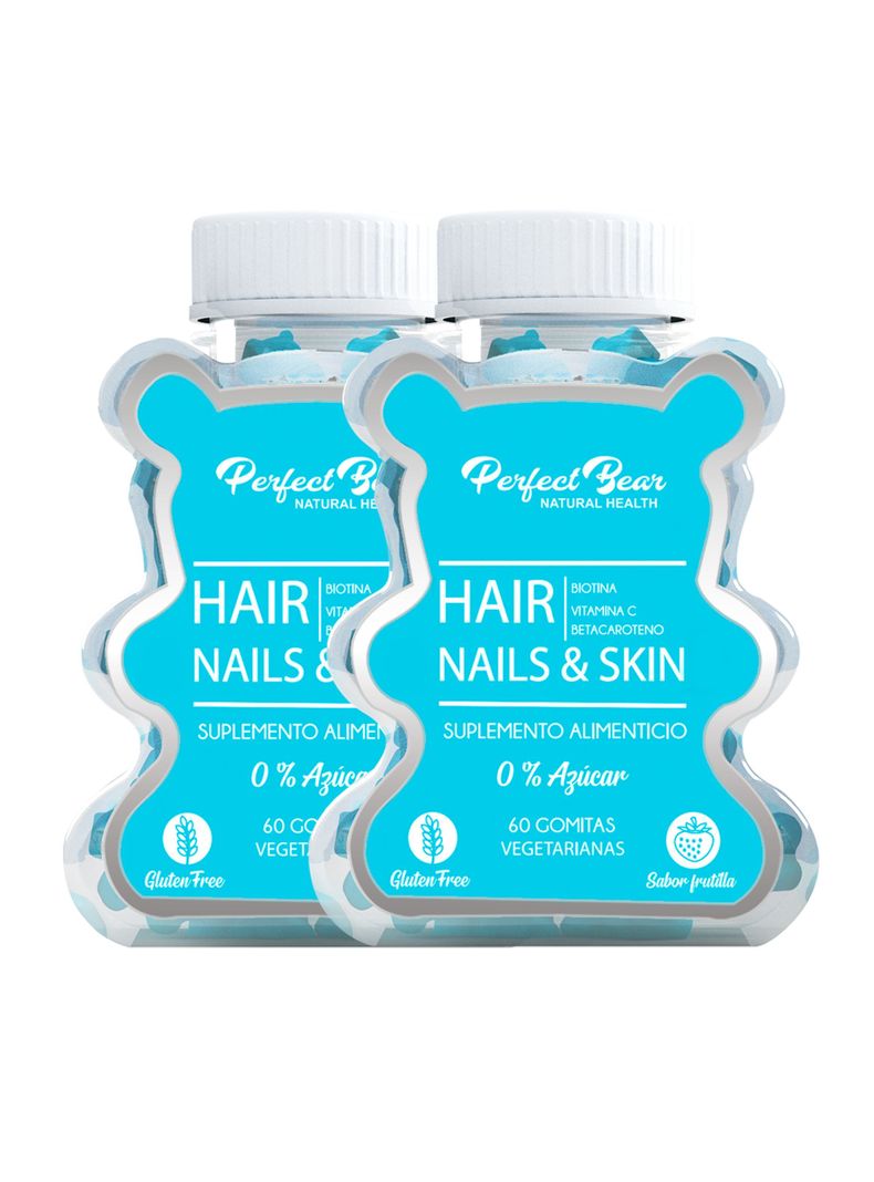 Biotina X 2 Meses, Vitaminas Para el cabello-0