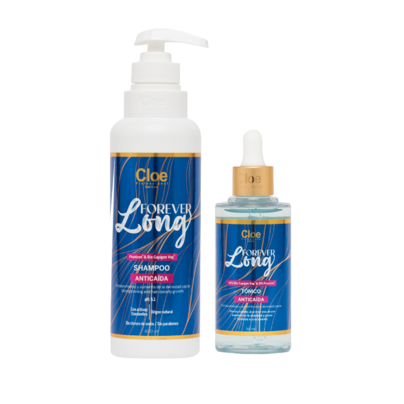 Shampoo Forever Long 400 ml + tonico Anti Caida 100 ml -1