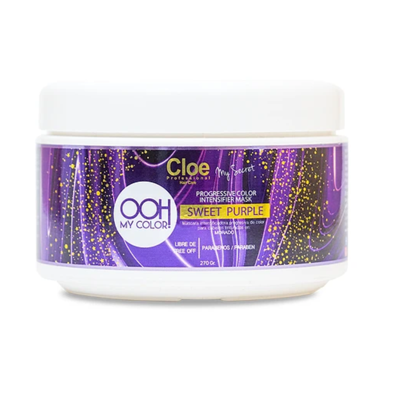 Mascara Cloe Intensificadora Color Crazy Purple 270 Gr-1