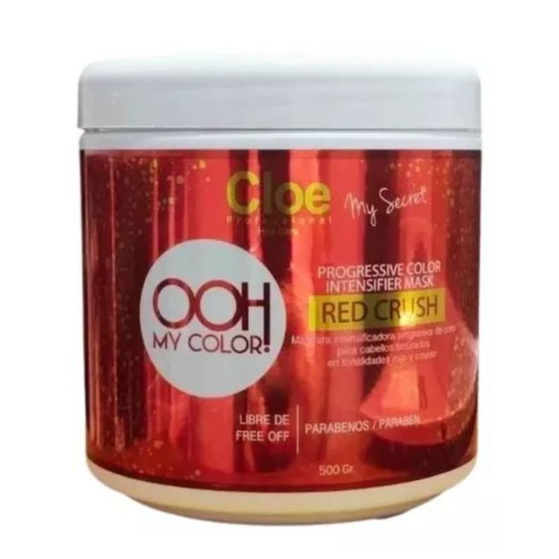 Mascara Cloe Red Crush Intensificadora Color 500g-0