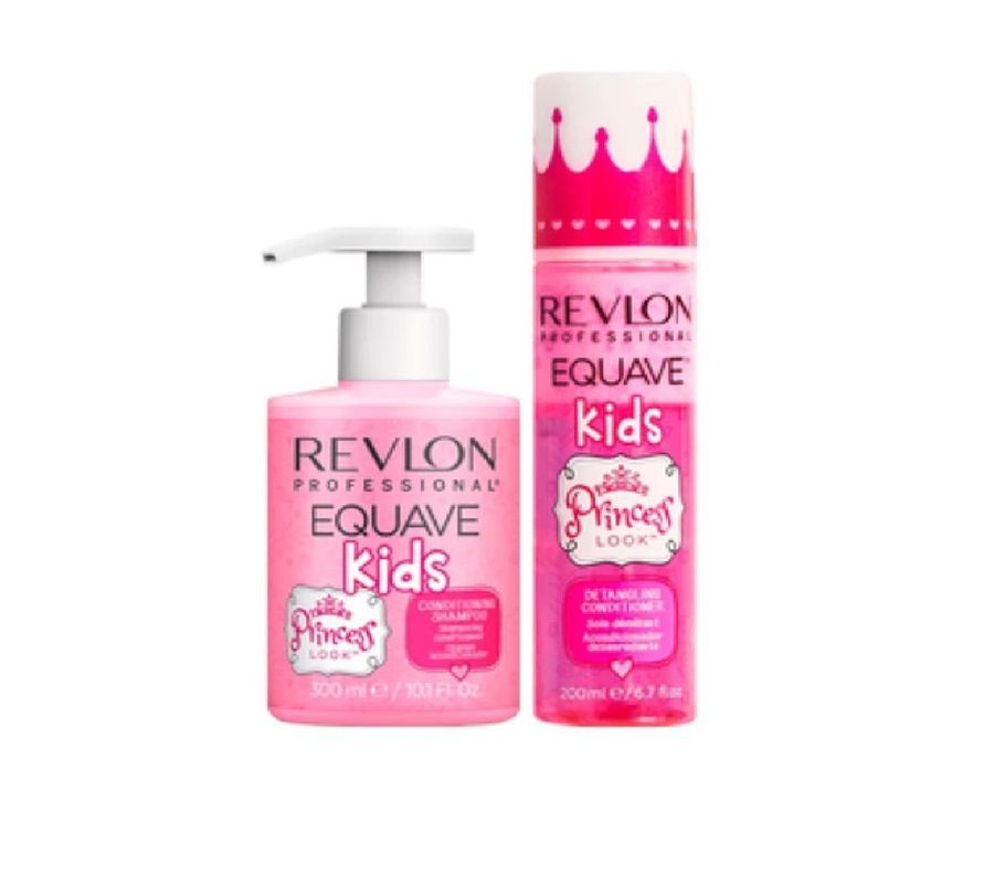 REVLON PROFESSIONAL EQUAVE KIDS PRINCESS LOOK KIT SHAMPOO Y ACONDICIONADOR-0