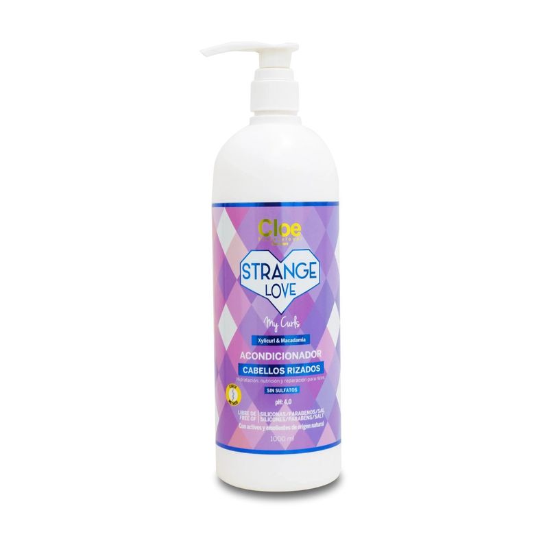 Acondicionador Strange Love Cabello Rizados Cloe 1000ml