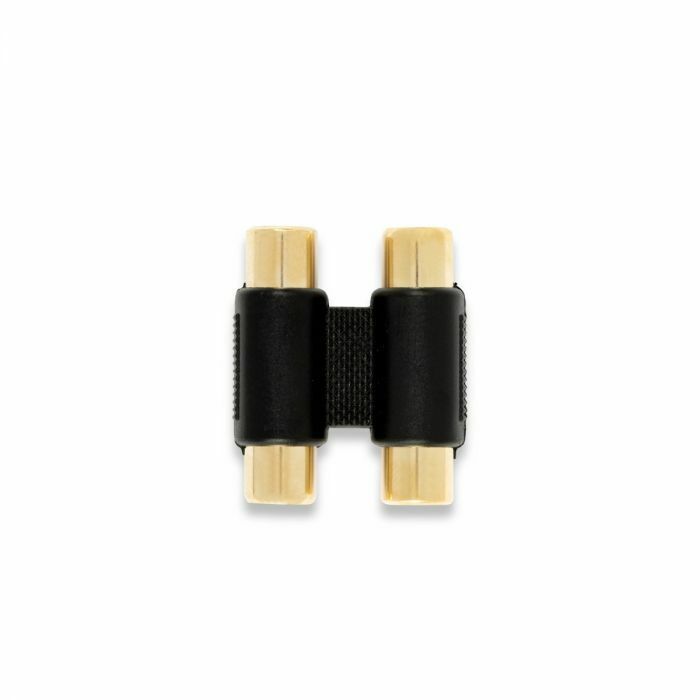 Adaptador QED Connect RCA-RCA HEMBRA (F-F)-2