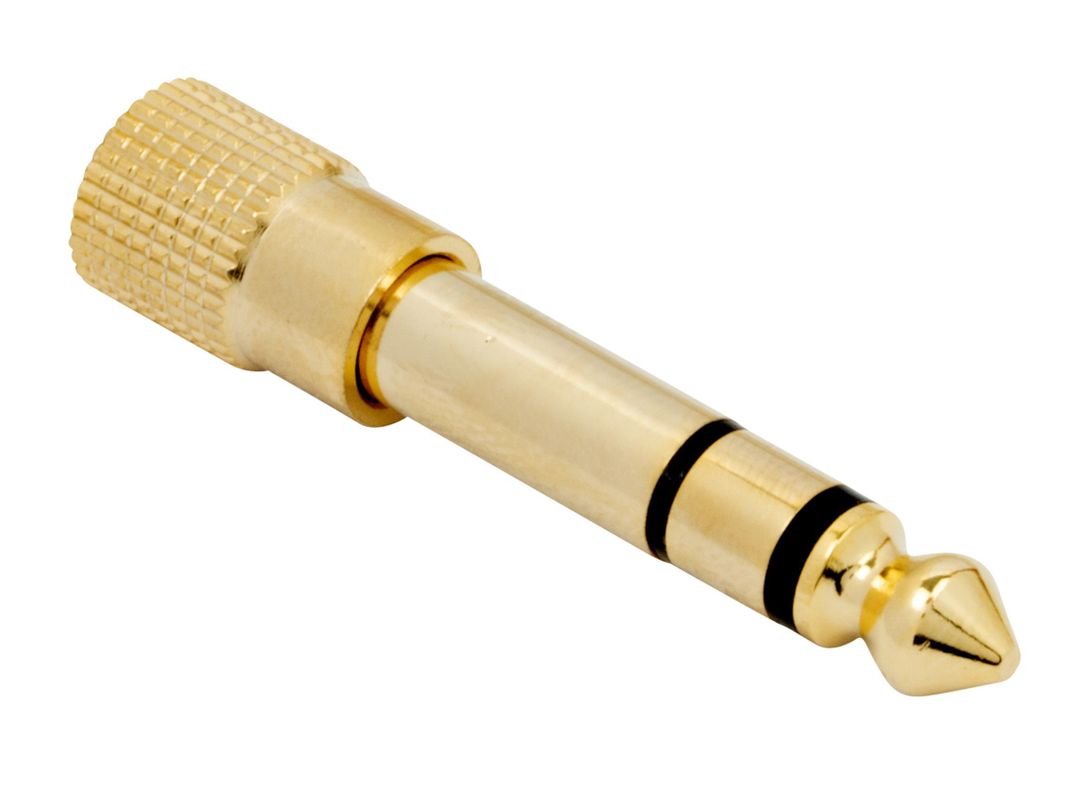 Adaptador de conector 3.5mm a 6.3 mm QED Connect-1