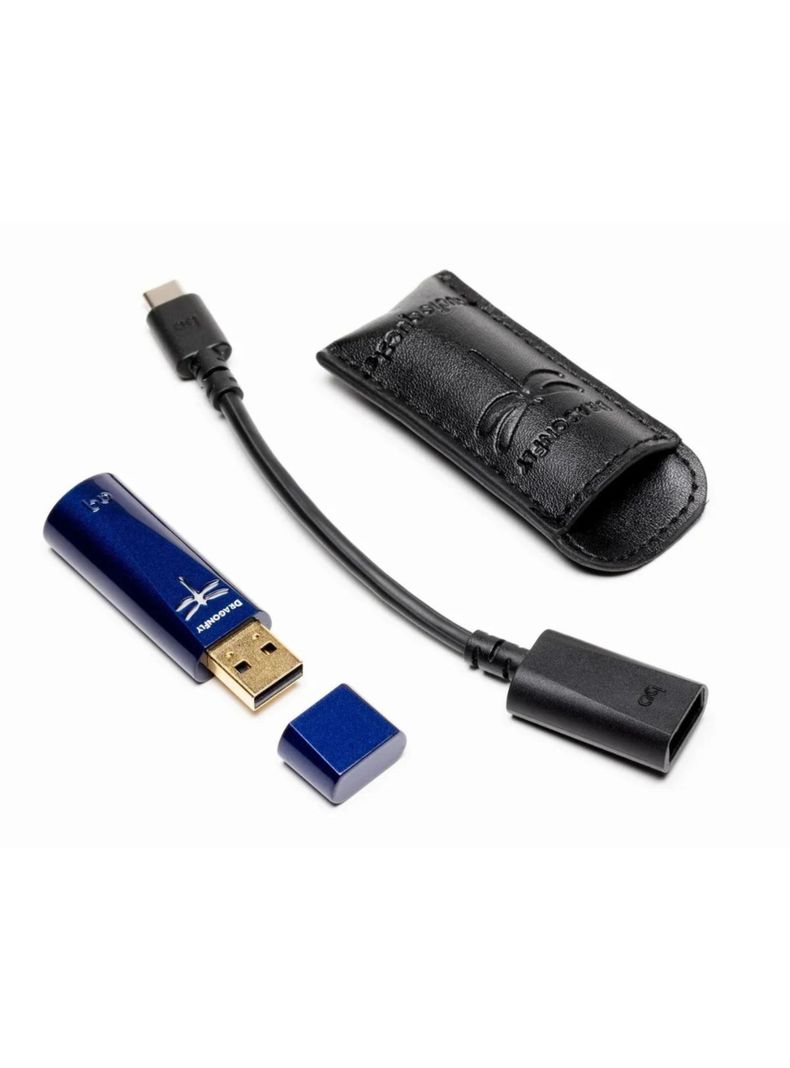 Dac USB DragonFly Cobalt MQA Audioquest Pre-Amplificador Audifonos-5