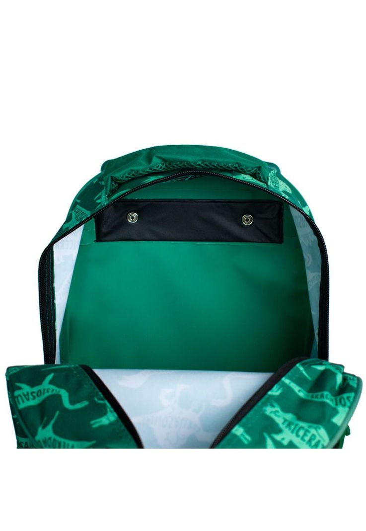 Pack Escolar Moose Dino Kids Lonchera + Maleta + Estuche Verde-1