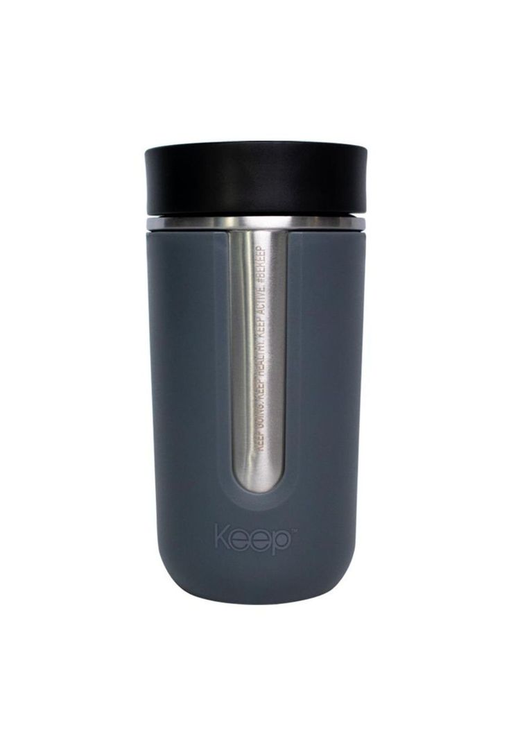 Vaso Térmico Keep Mug Prime Warmy 400ml Gris-0