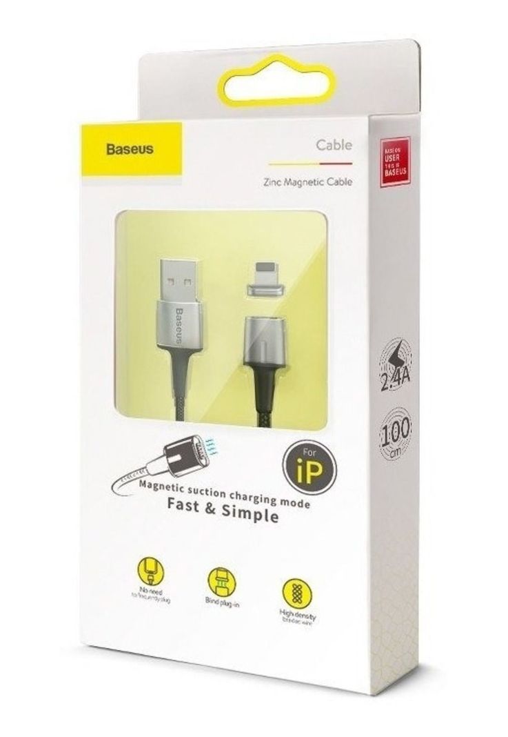 Cable Cargador Magnético 1 Mt compatible con iPhone - Baseus-0