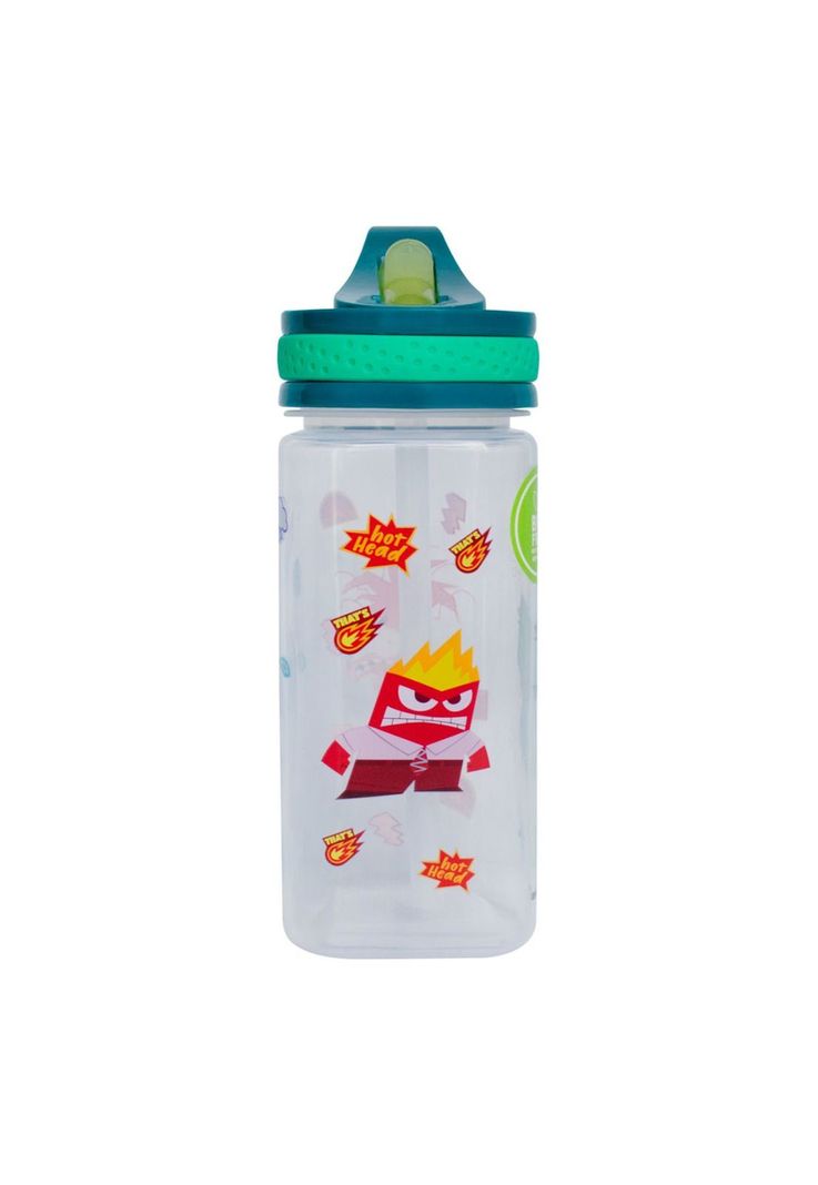 Botella Cuadrada Para Niños 500ml Intensamente 2-0