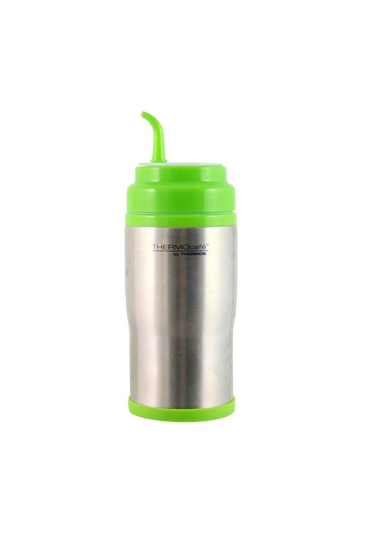 Termo Mate Acero Inoxidable 400ml Verde-0