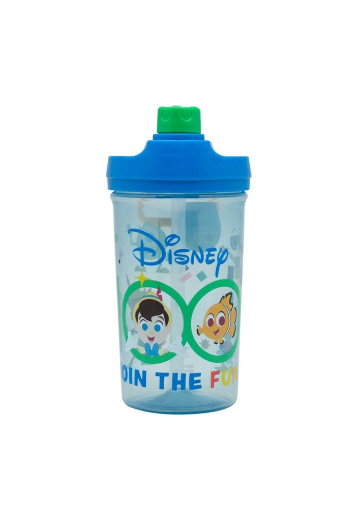 Botella Doble Tapa Cute Disney Celebración 100 años Niños-0