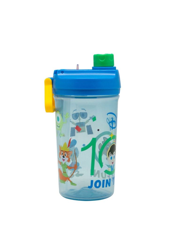 Botella Doble Tapa Cute Disney Celebración 100 años Niños-2