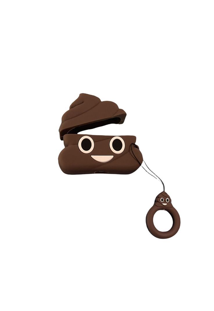 FUNDAS 3D PARA AIRPODS PRO DE POOP-0